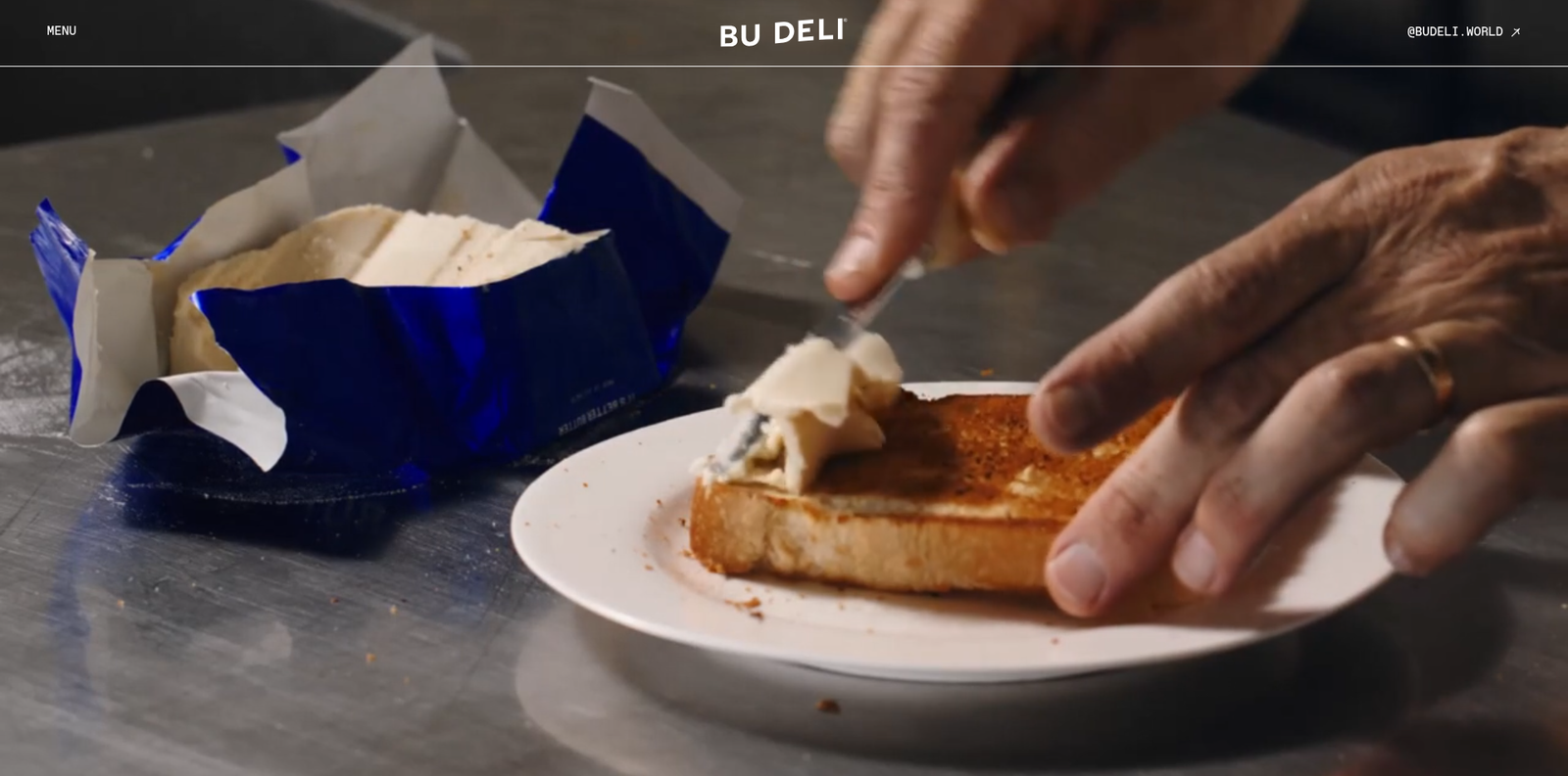 Bu deli hero section