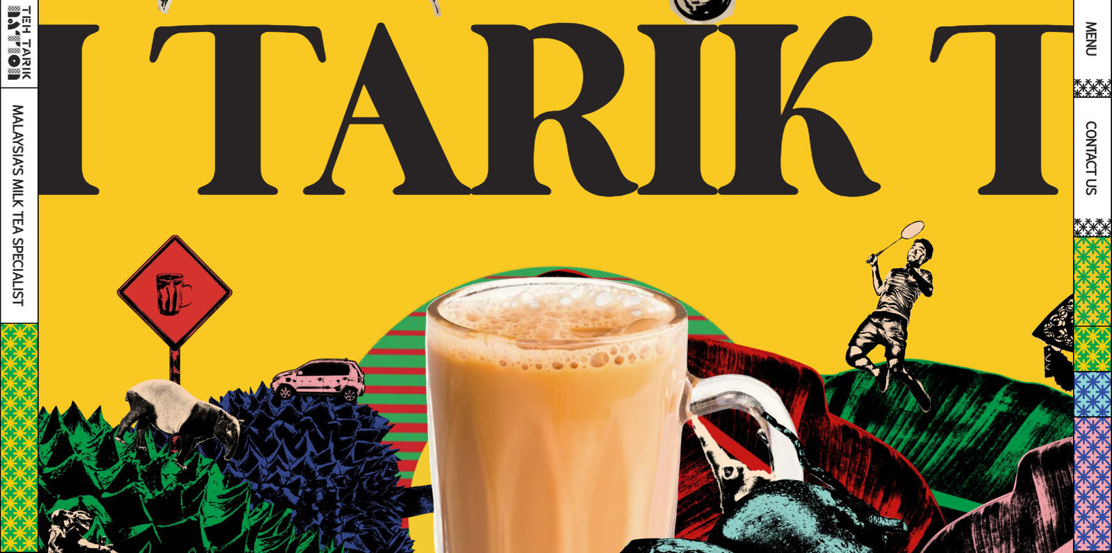 Teh tarik nation hero section